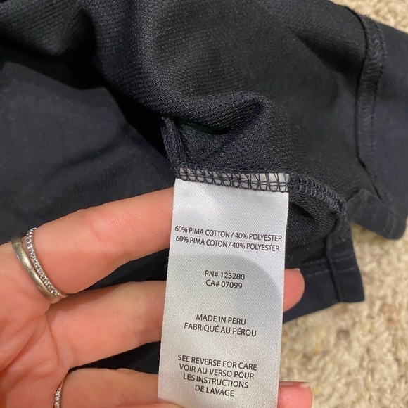 Travis Mathew Men’s Tour Guide Polo Black Size L Golf Athletic Activewear Top - Picture 8 of 8